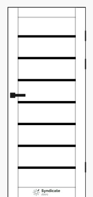 SD-PVC-102 Емалія бьянко скло BLK